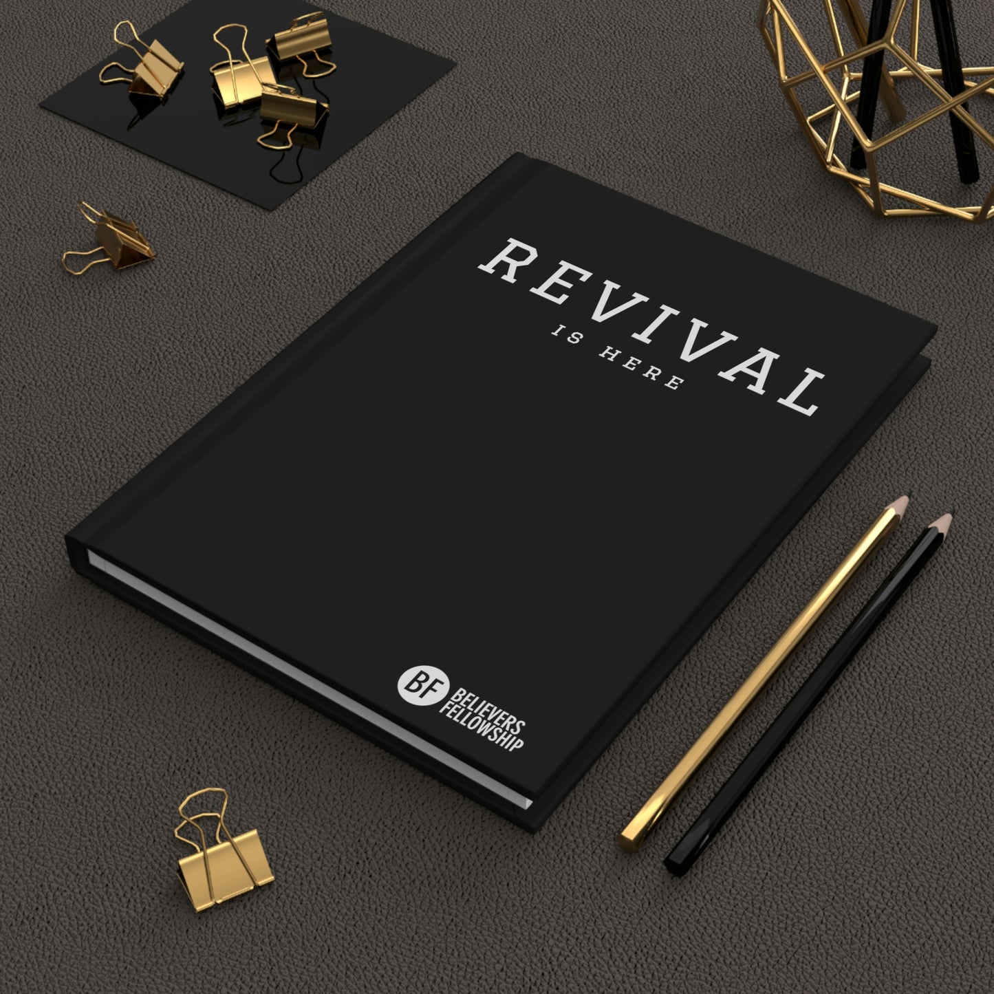 "Revival Is Here" Hardcover Prayer & Sermon Notes Journal
