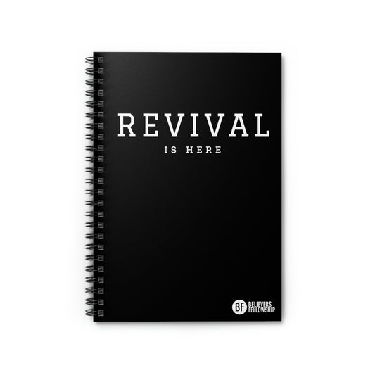 "Revival Is Here" Spiral Prayer & Sermon Notes Journal